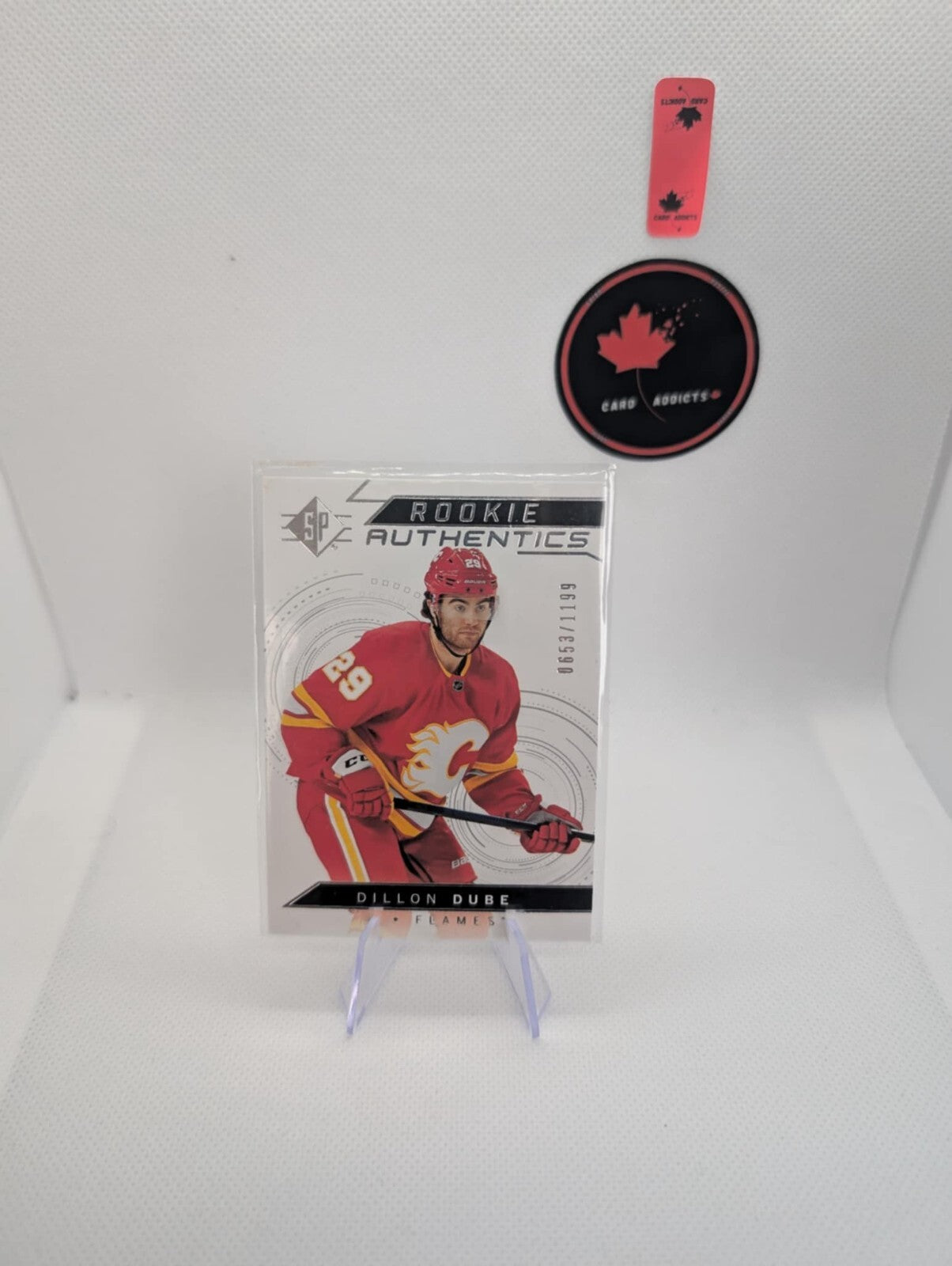 2018-19 SP Rookie Authentics Retail /1199 Dillon Dube #103 Rookie RC