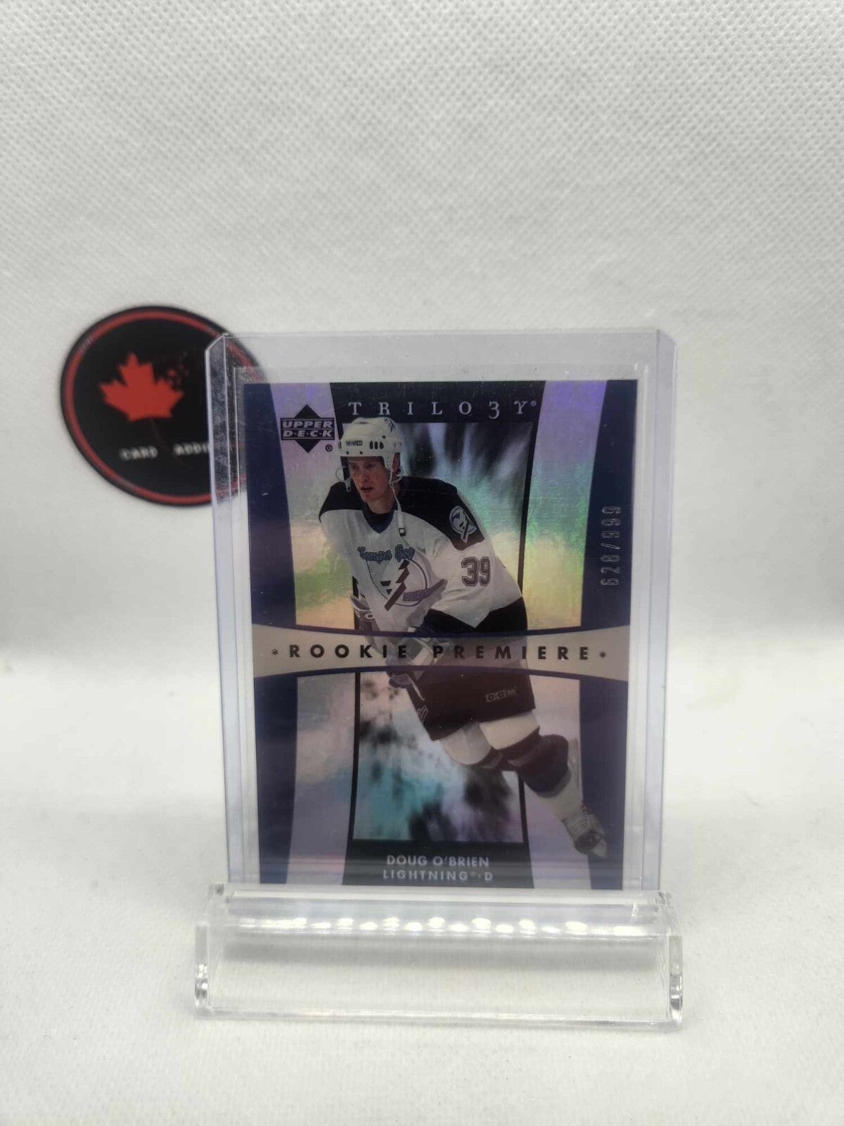 2005-06 Upper Deck Trilogy Rookie Premiere /999 Doug O'Brien #310 Rookie RC