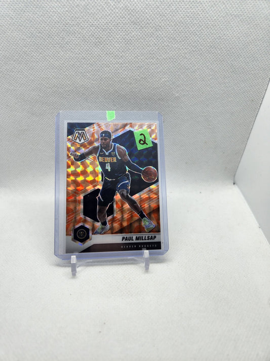2020-21 PANINI MOSAIC #42 PAUL MILSAP DENVER NUGGETS orange Reactive
