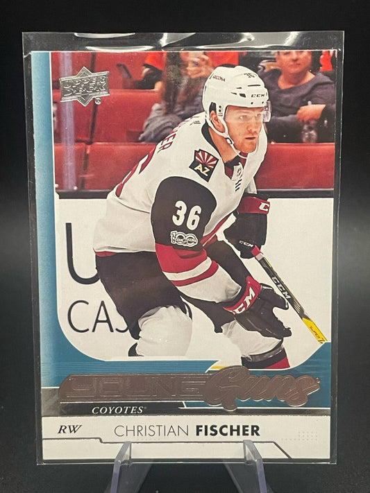 2017-18 Upper Deck Young Guns Christian Fischer Arizona Coyotes #234