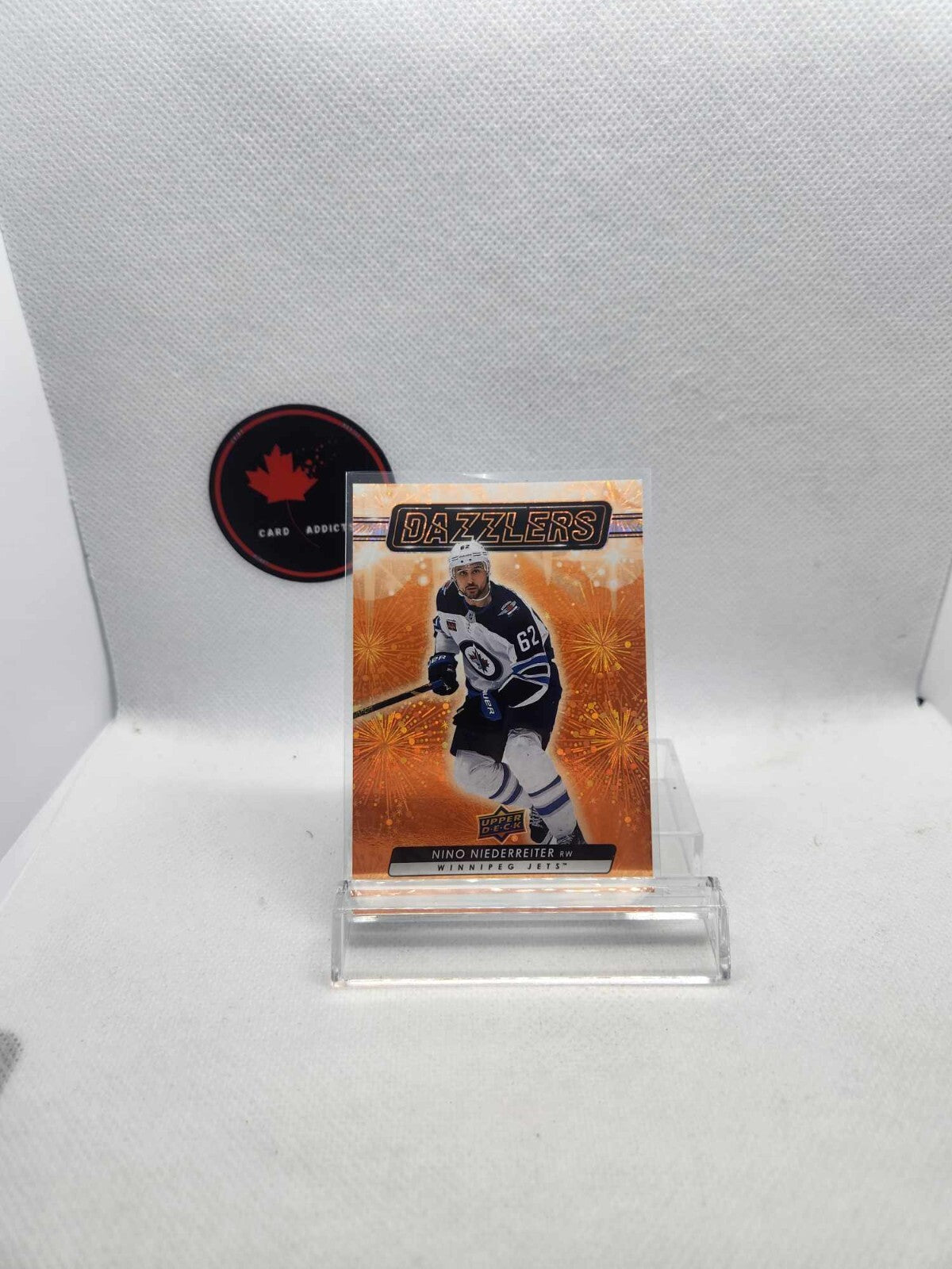 UPPER DECK 2023-24 ORANGE DAZZLERS #9 NINO NIEDERREITER
