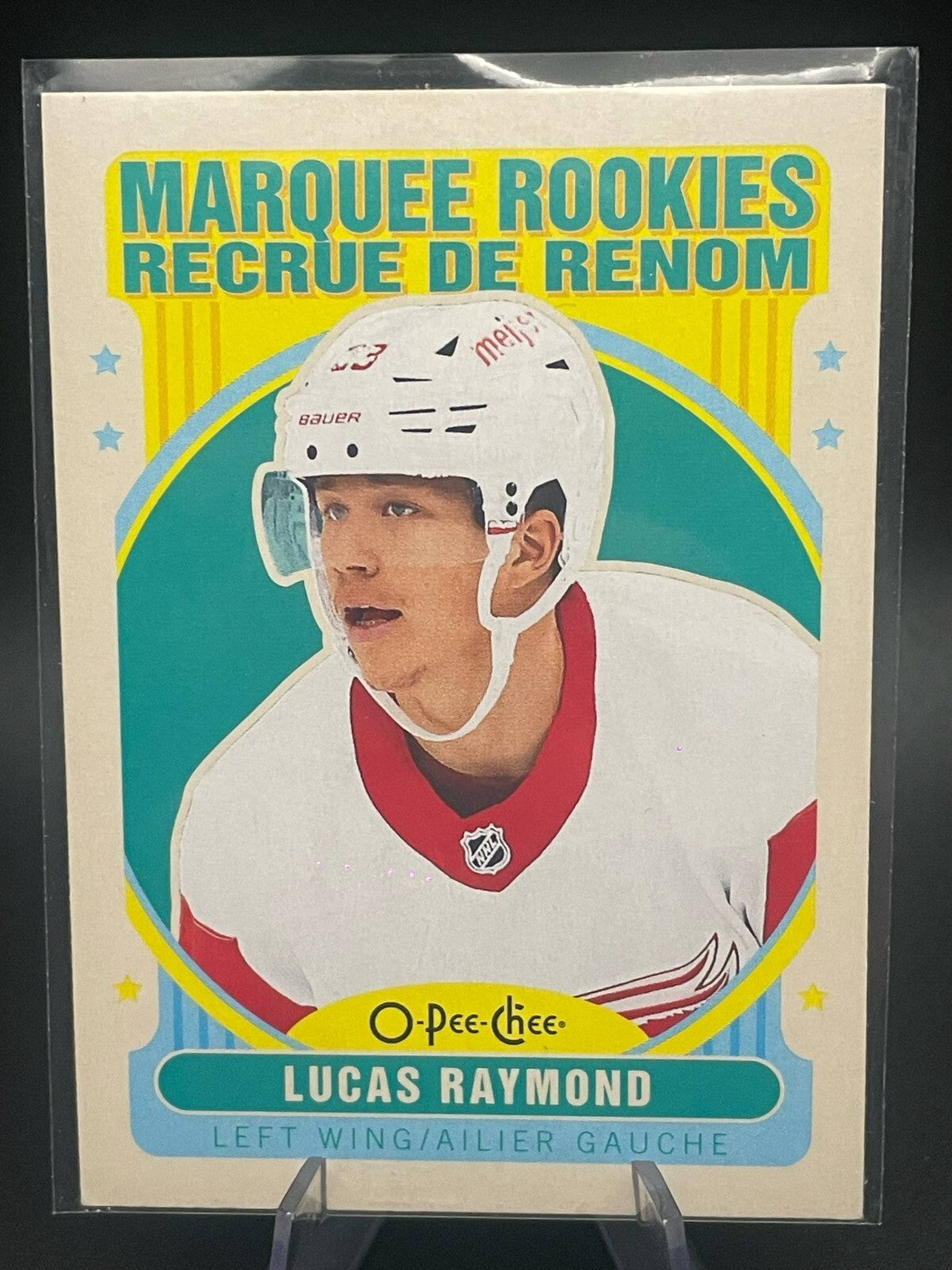 💫 2021-22 O-Pee-Chee Marquee Rookies LUCAS RAYMOND Retro Rookie Red Wings RC
