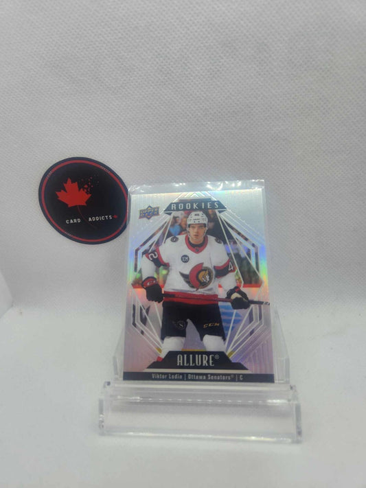22-23 Upper Deck Allure Viktor Lodin Base Rookie Ottawa Senators #148