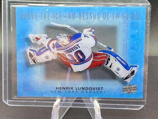 2015-16 Upper Deck Tim Hortons Henrik Lundqvist Above the Ice #AI-HL