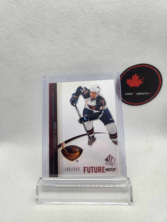 Patrice Cormier 2010-11 SP Authentic Future Watch #/999