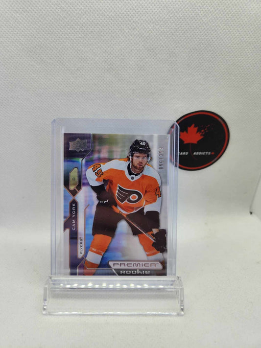 2021-22 Upper Deck Premier Rookies Base /399 Cam York RC Flyers #139