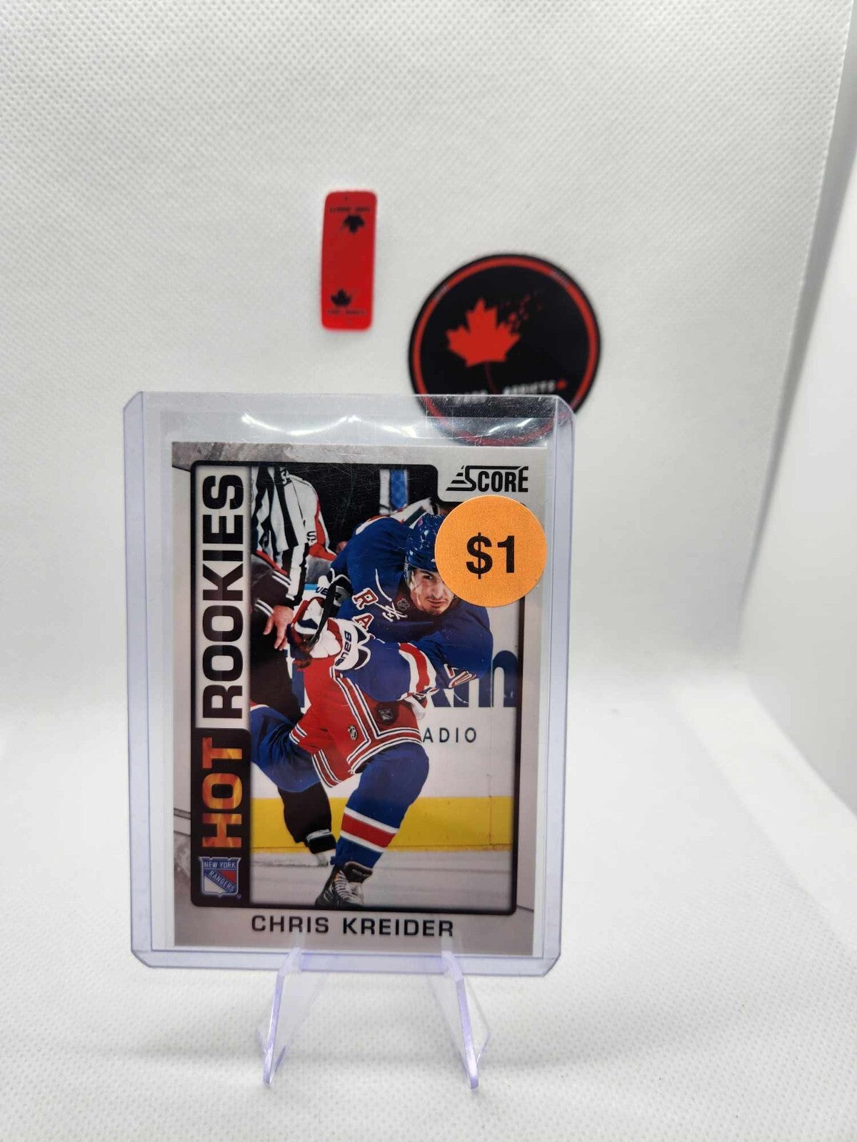 2012-13 Score Hot Rookies #543 Chris Kreider RC