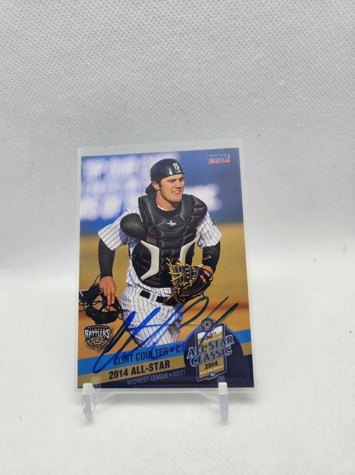 Clint Coulter Hand Signed Auto