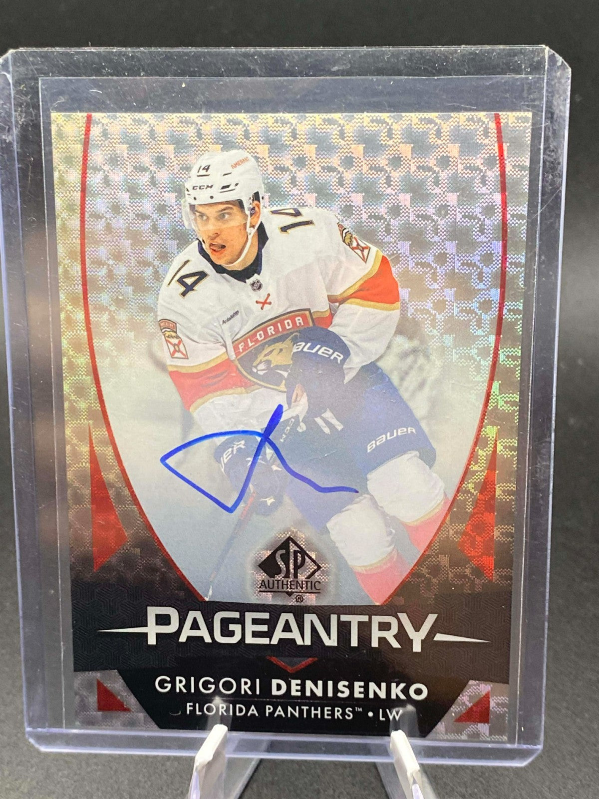 2023-24 SP Authentic Pageantry Auto GRIGORI DENISENKO P-42 Florida