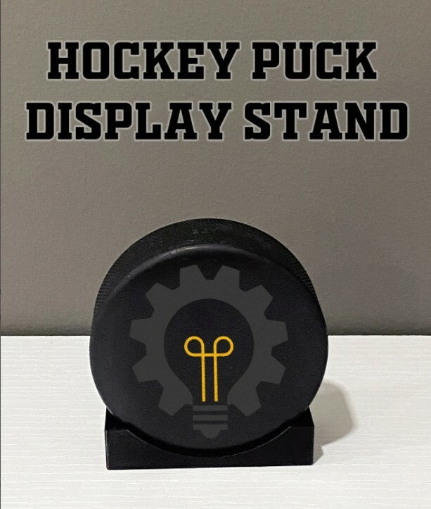 Hockey Puck Holder / Stand / Display / Shelf Display