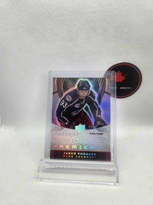 2008-09 TRILOGY ROOKIE PREMIERES JAKUB VORACEK #172 /499 RC