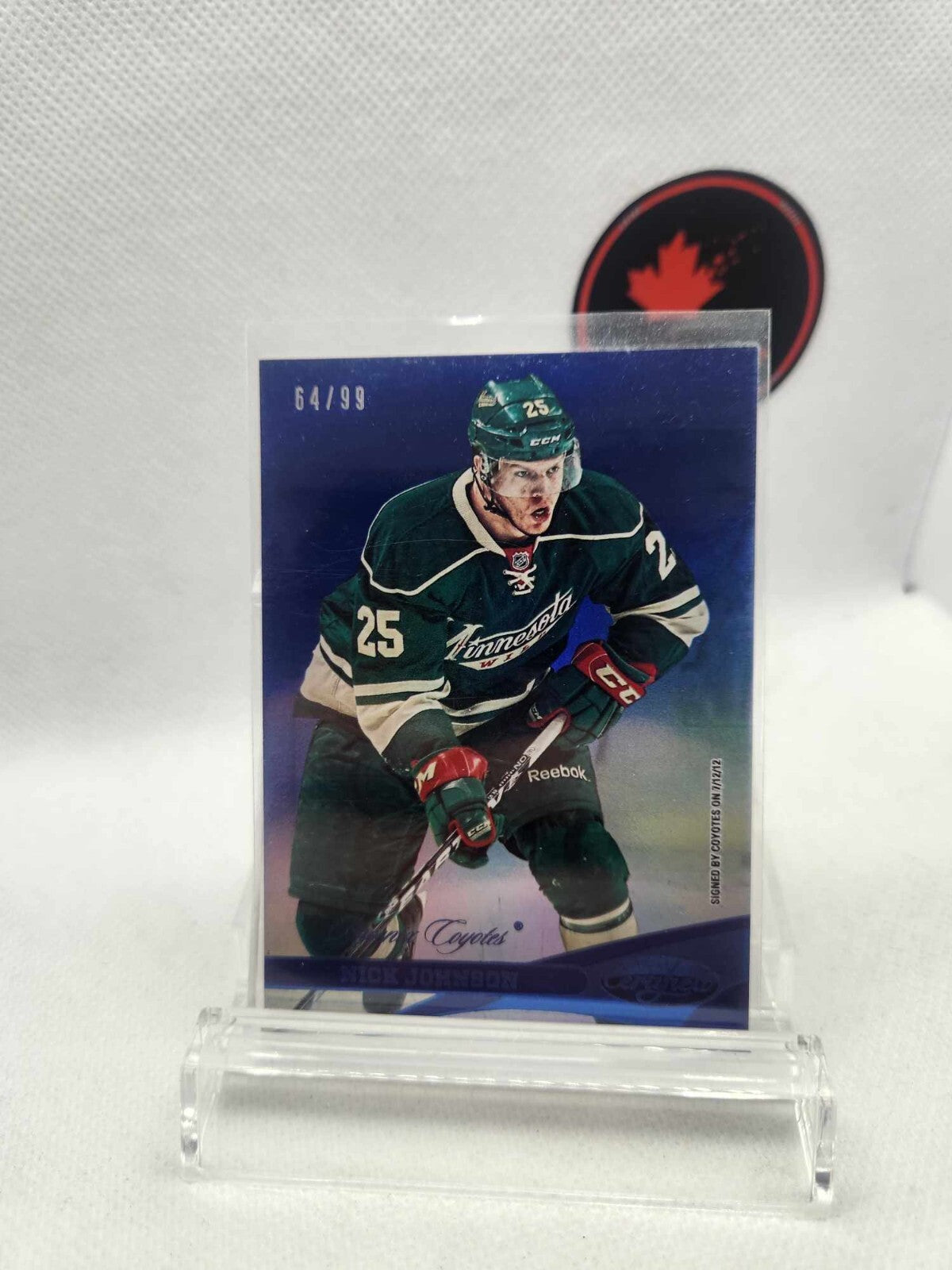 2012-13 Certified Mirror Blue #25 Nick Johnson /99