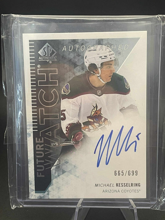 2023-24 SP Authentic '13-14 Retro Future Watch - Michael Kesselring RC AUTO /699