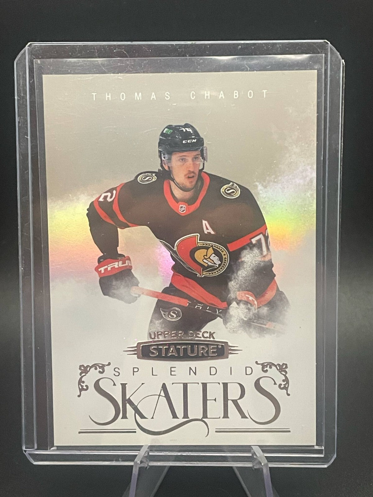 2022-23 Upper Deck Stature Splendid Skaters Thomas Chabot