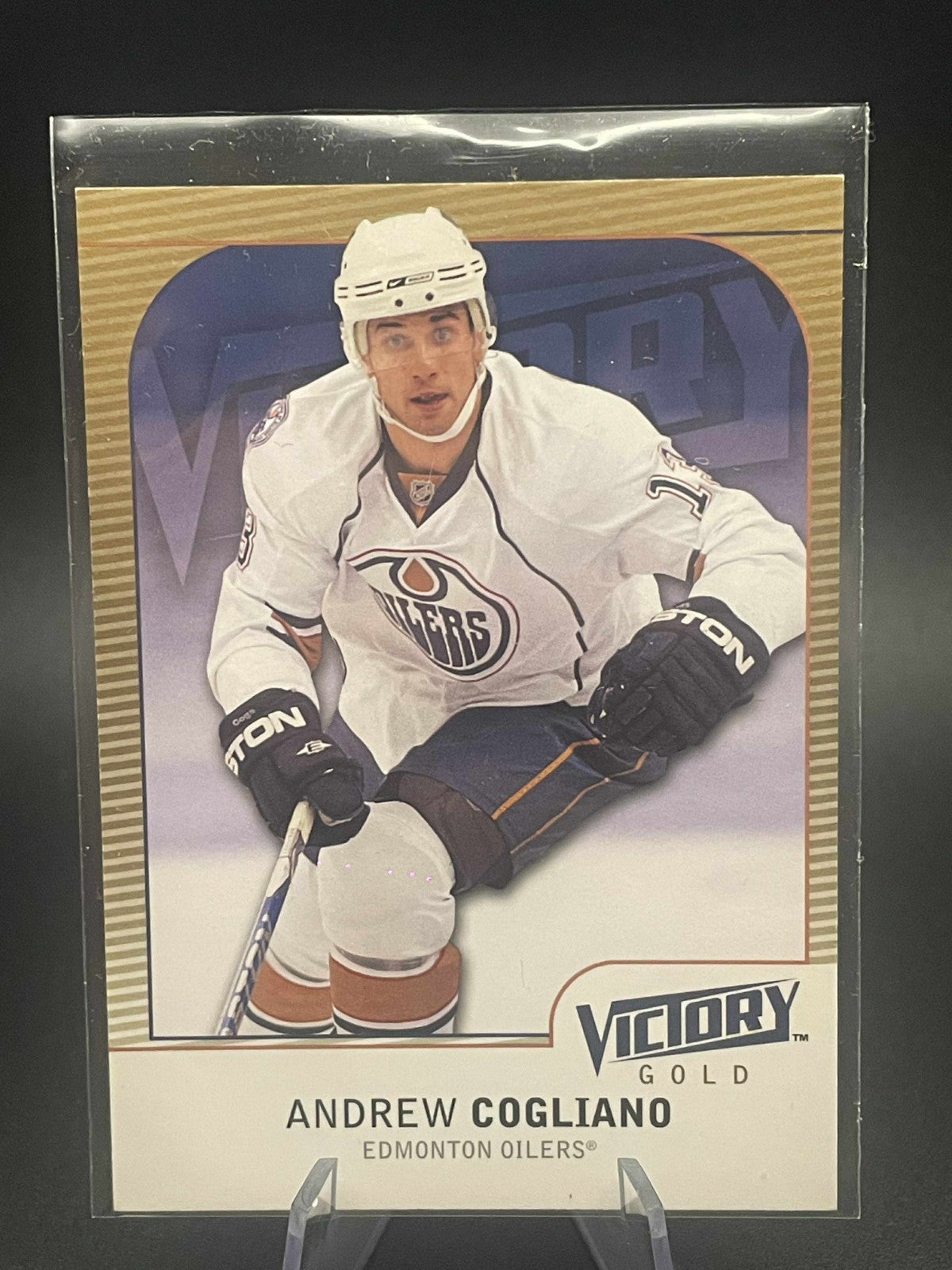 2009-10 Upper Deck Victory Gold Andrew Cogliano REF I