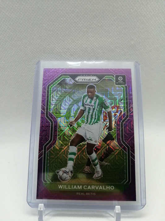 🔥2020-21 Panini Chronicles Prizm William Carvalho 🟣Purple Mojo Man-United🏆🔥