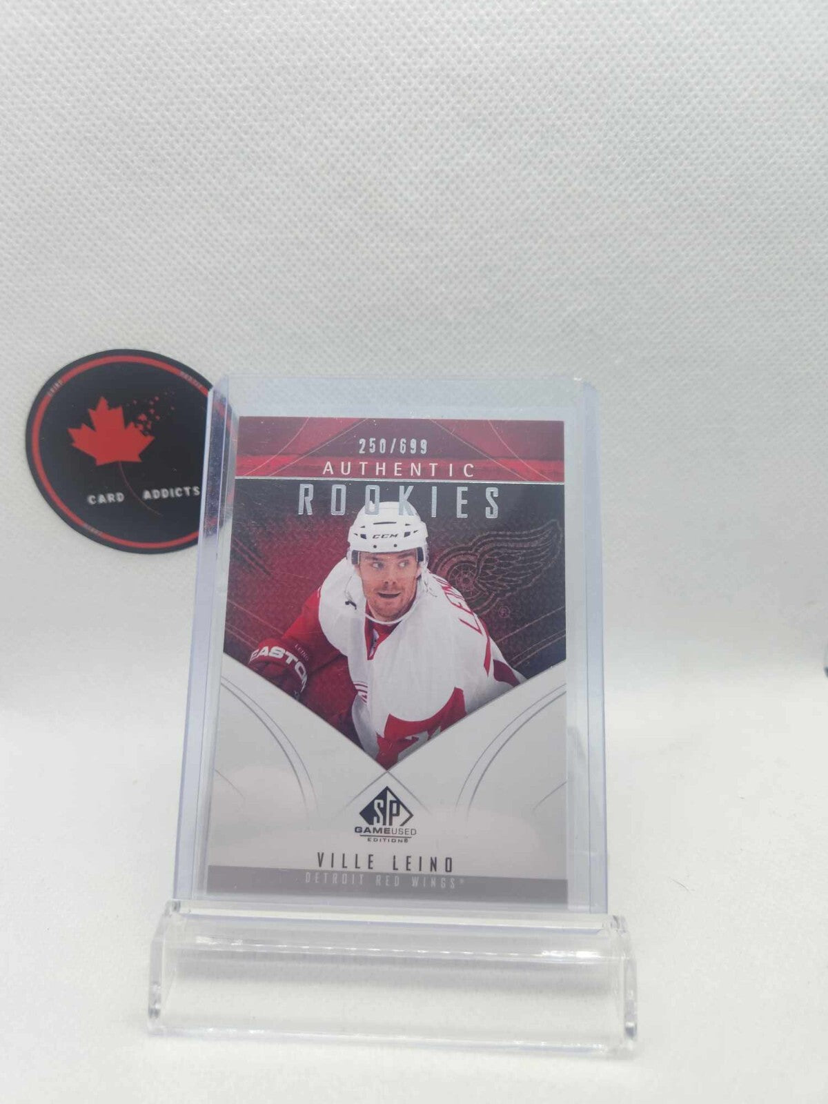 2009-10 SP Game Used Edition Authentic Rookies /699 Ville Leino #103 Rookie RC
