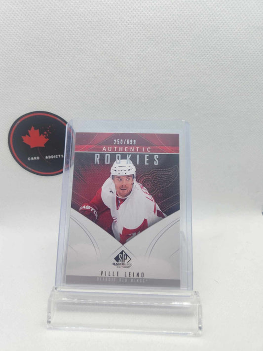 2009-10 SP Game Used Edition Authentic Rookies /699 Ville Leino #103 Rookie RC
