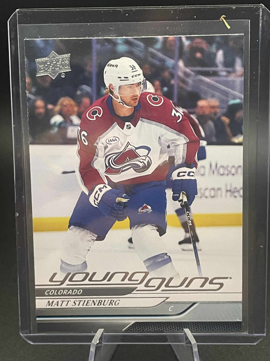 2024-25 Upper Deck Series 2 Matt Stienburg Young Guns #486 - Colorado Avalanche