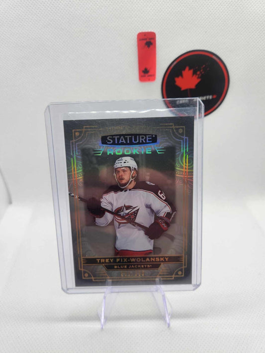 2022-23 Upper Deck Stature Trey Fix-Wolansky Rookie /399 #168 Columbus
