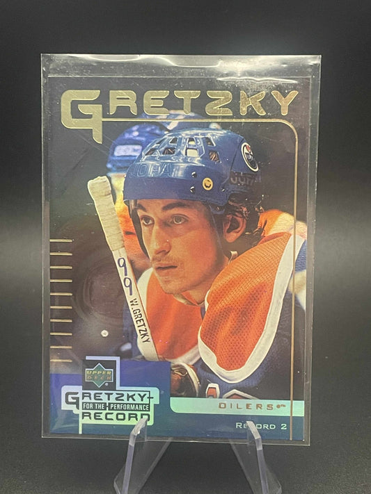 1999-00 GRETZKY FOR THE PERFOMANCE RECORD WAYNE GRETZKY REF I