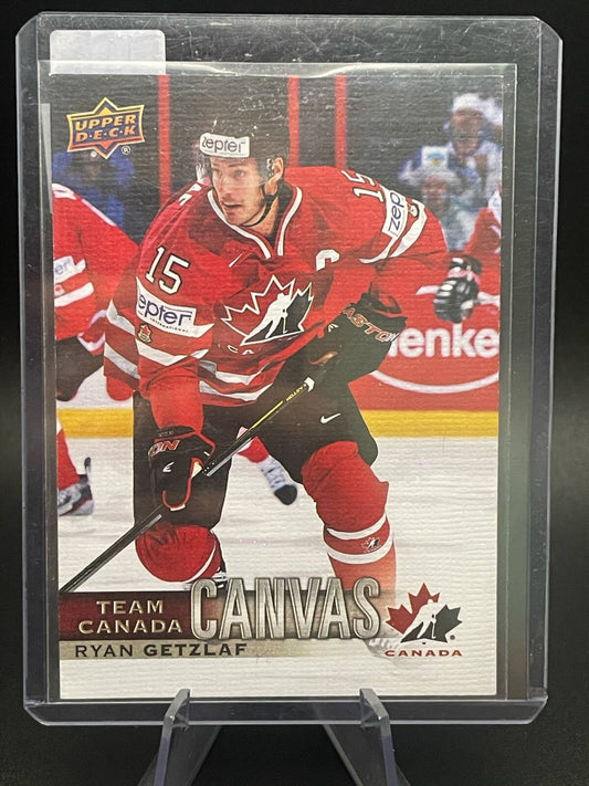 2017-18 Upper Deck Canadian Tire Team Canada Canvas Ryan Getzlaf Canada #TCC-28