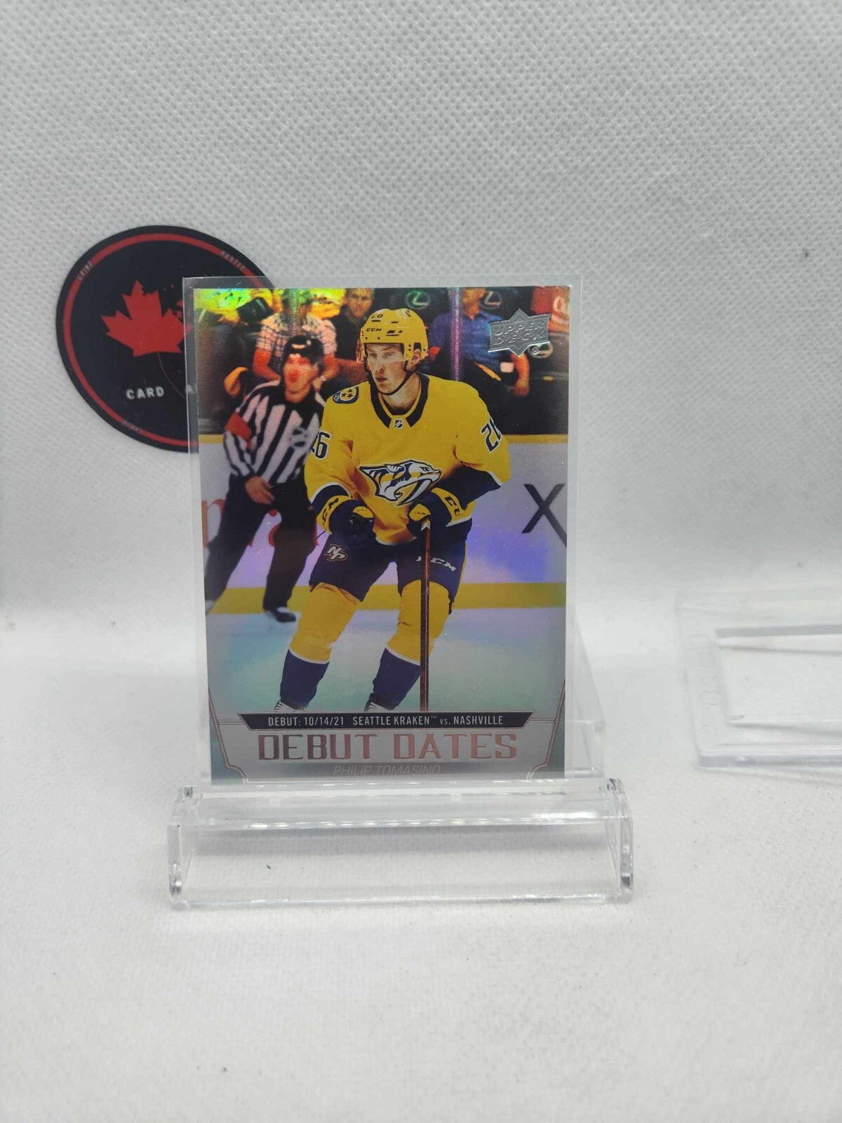 2022-23 Upper Deck Debut Dates #DD1 Philip Tomasino