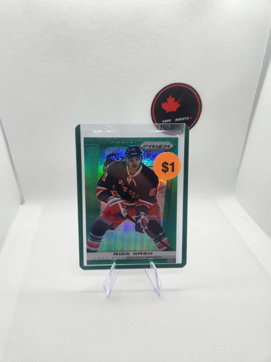 2013-14 Panini Prizm Prizms Green Rick Nash New York Rangers #61