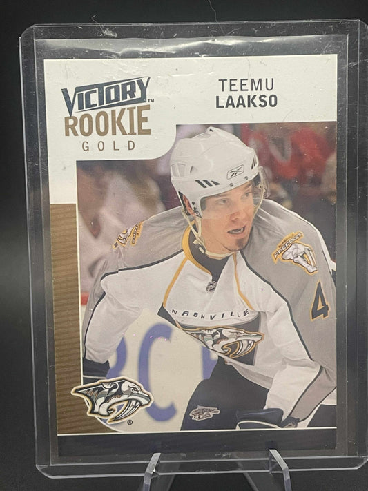 2009-10 Upper Deck Victory Gold Teemu Laakso Rookie #314 REF I