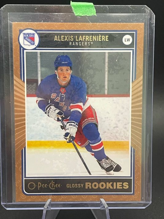 2020-21 OPC Glossy Rookies Bronze Alexis Lafreniere RC