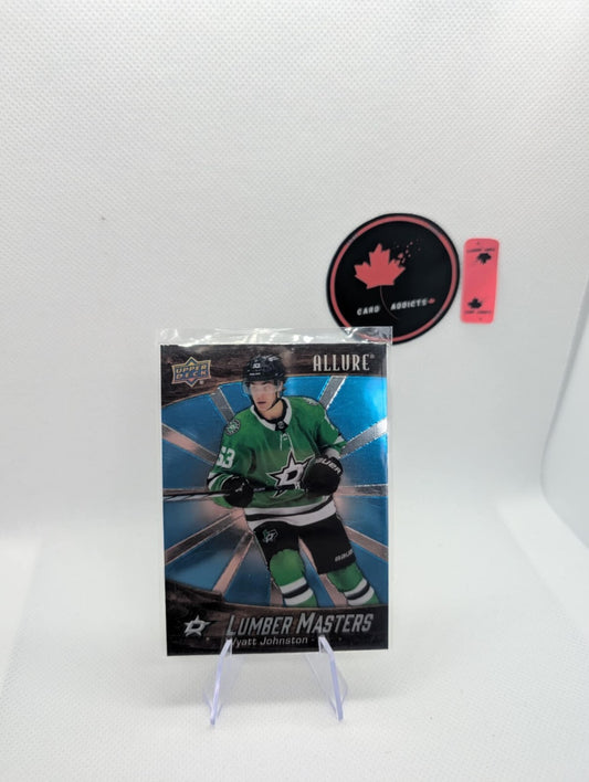 2023-24 Upper Deck Allure Lumber Masters #LM-14 Wyatt Johnston