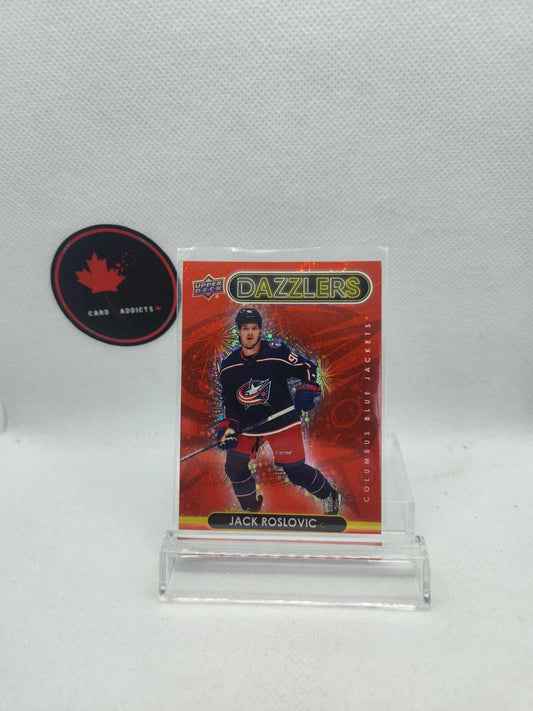 2021-22 Upper Deck #DZ-64 Jack Roslovic Dazzlers Red
