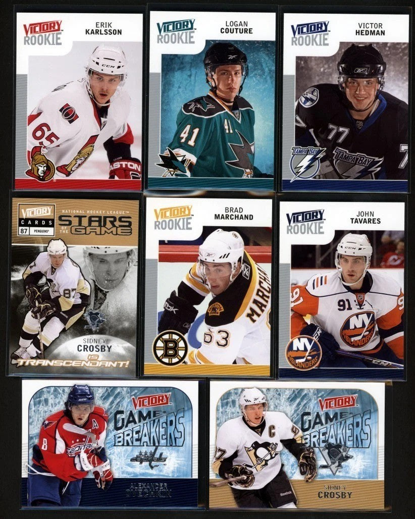 2009-10 Upper Deck Victory Complete Set 340 With Upate 2 Insert Sets (100) REF I