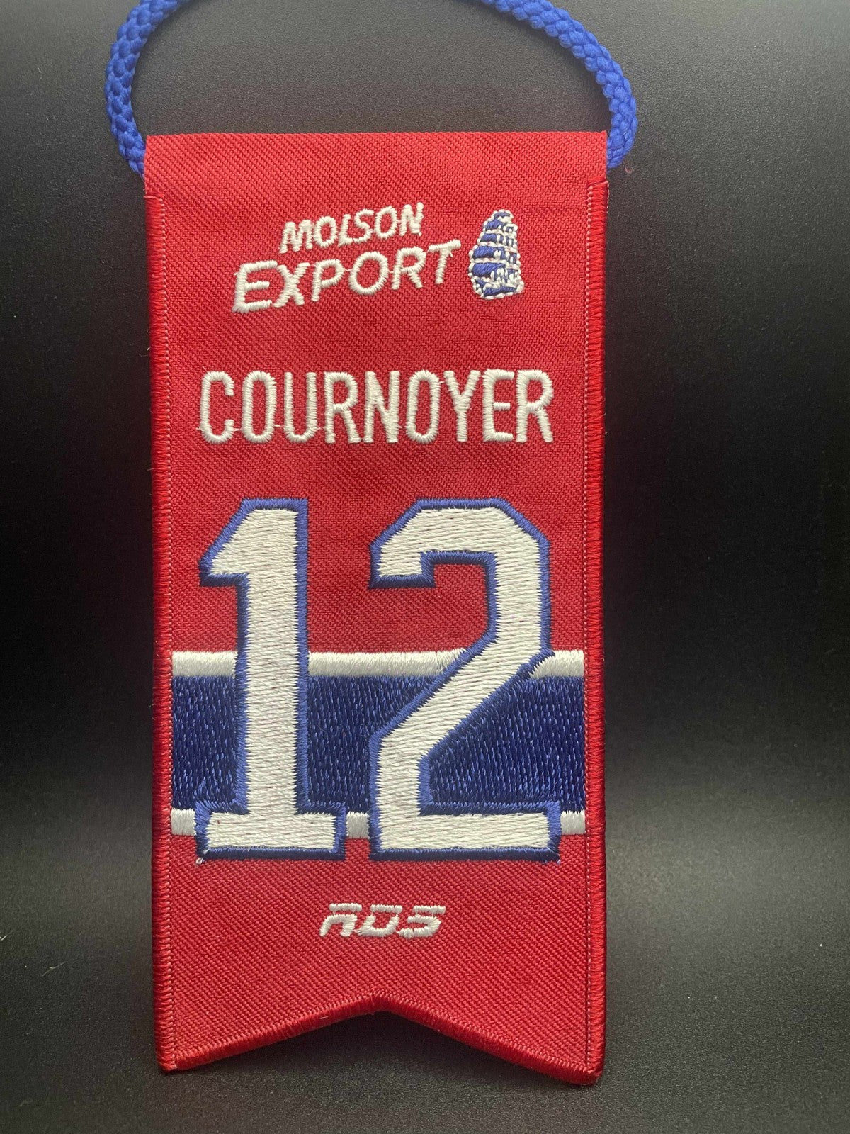 2008-09 Molson RDS Retired Players Banners Yvan Cournoyer #12 Montreal Canadiens
