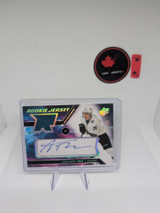 Alexander True 2020-21 Upper Deck SPx Rookie Jersey Autograph /375
