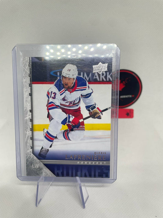 2020-21 Upper Deck Young Guns Retro Alexis Lafreniere RC New York Rangers