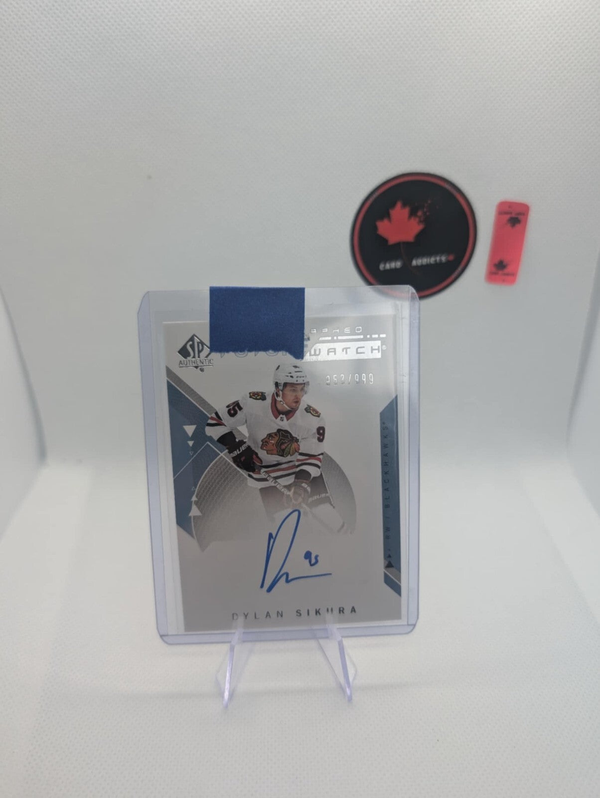 2019 UPPER DECK AUTHENTIC #177 DYLAN SIKURA FUTURE WATCH AUTO ROOKIE RC /999