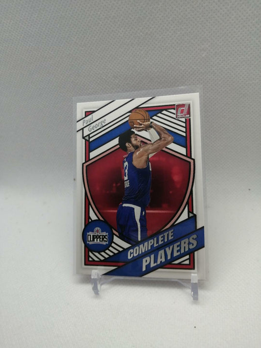 Paul George Complete Players 2020-21 Panini - Donruss Basketball NBA Card No. 19