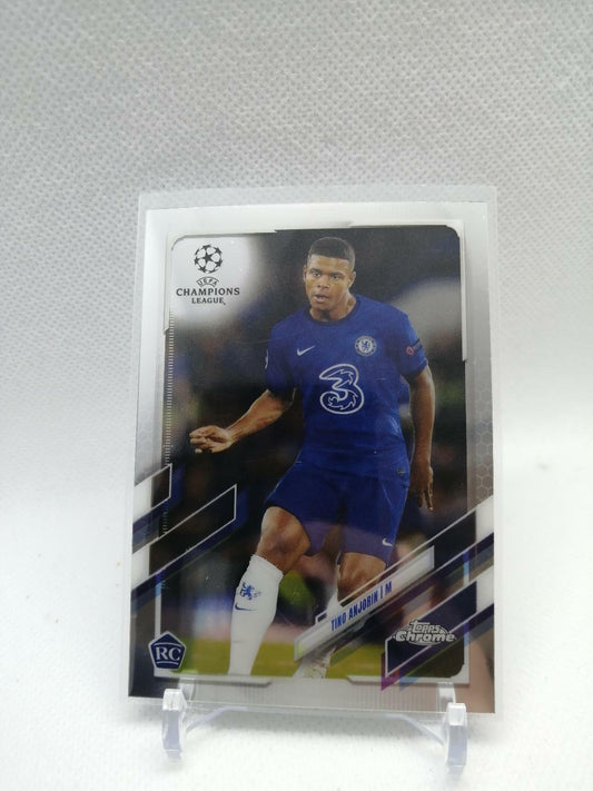 2020-21 Topps Chrome UEFA Champions League Tino Anjorin RC Base