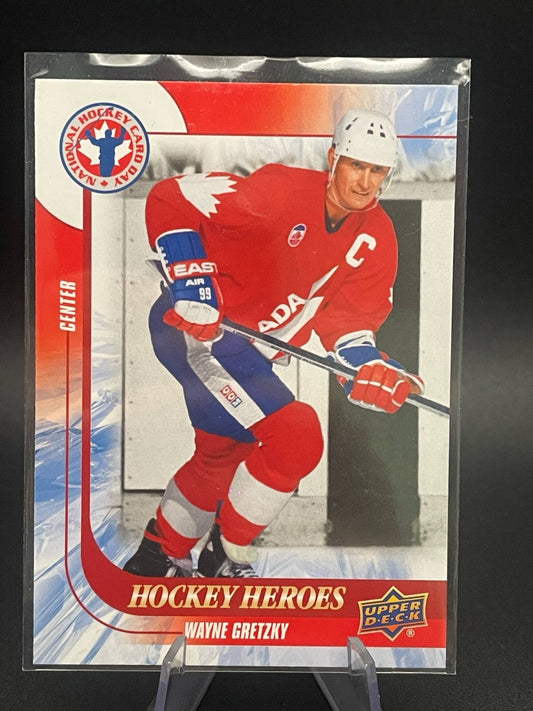 Wayne Gretzky Team Canada Upper Deck Hockey Heroes # CAN 11