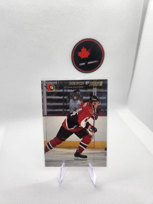 2002-03 STADIUM CLUB 2002 ROOKIE # 133 JASON SPEZZA RC