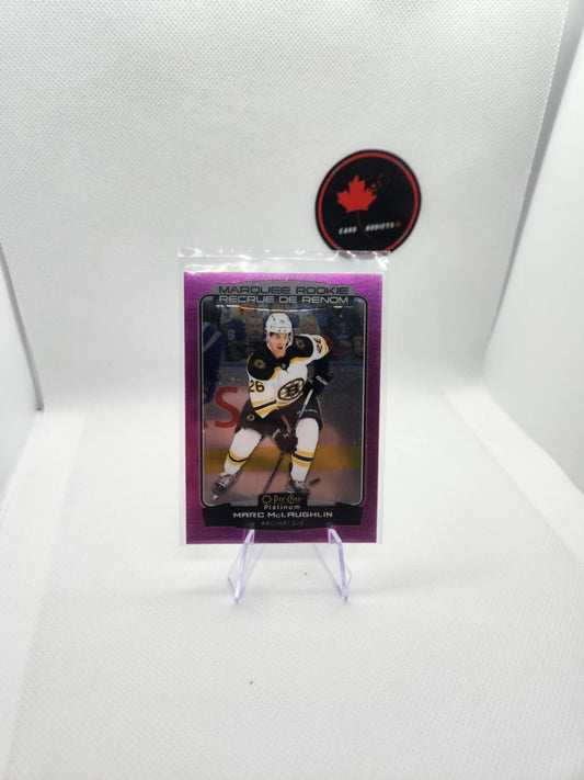 2022-23 O-Pee-Chee Platinum Marquee Rookie Matte Pink Marc McLaughlin #232
