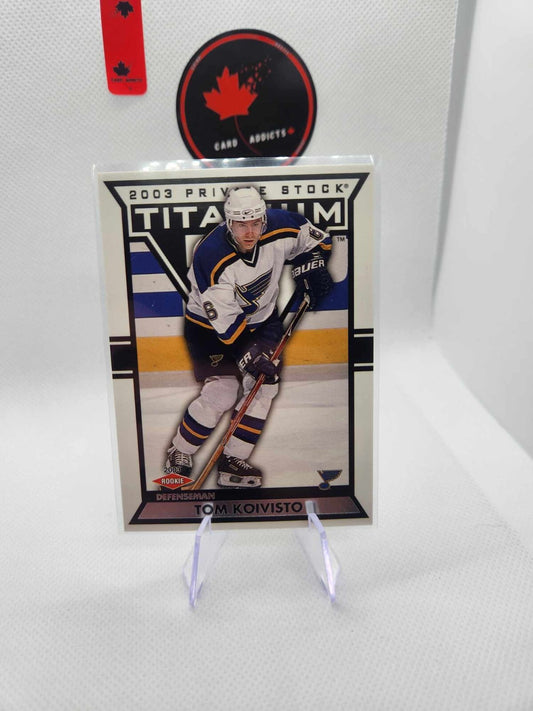2002-03 PACIFIC PRIVATE STOCK /1475 TOM KOIVISTO
