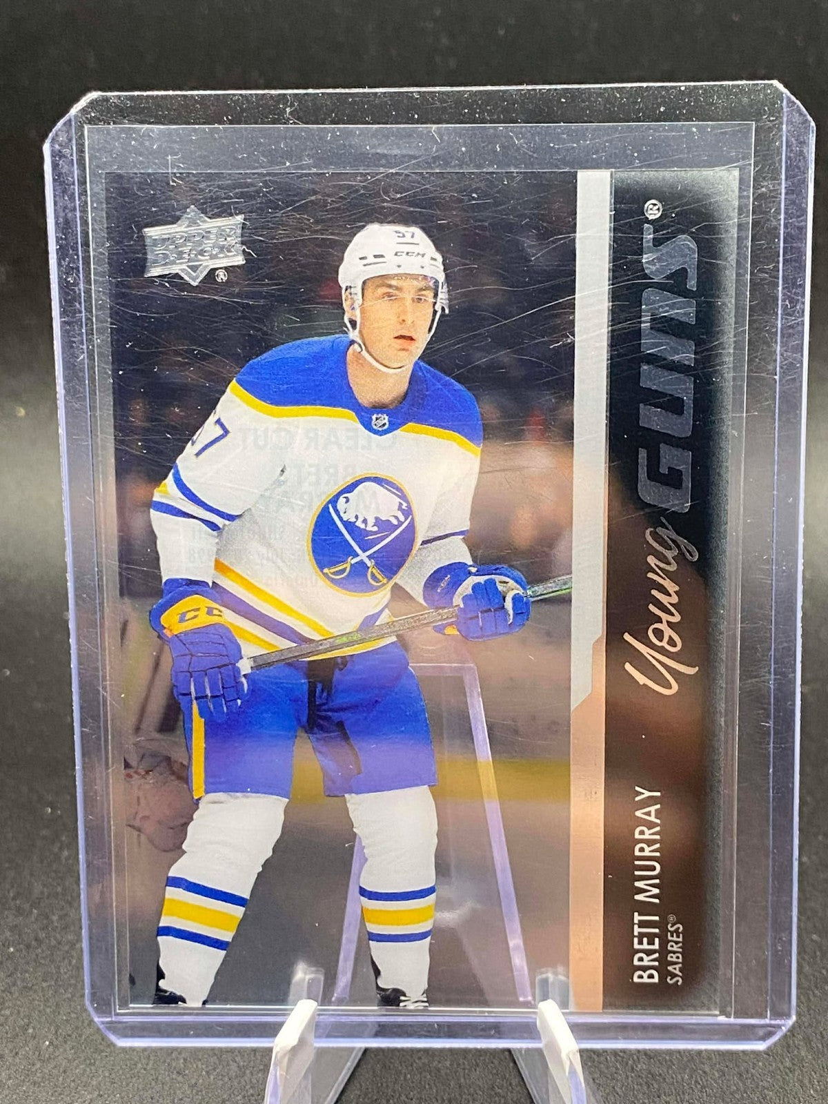 2021-22 Upper Deck Series 2 Young Guns Clear Cut Brett Murray