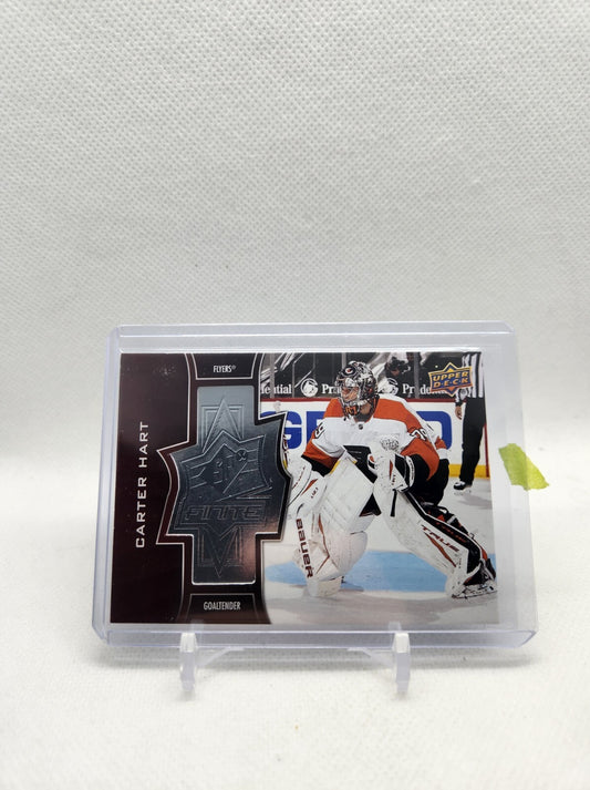 Carter Hart 2020-21 Upper Deck Extended Series SPx Finite #SF-22 /2999
