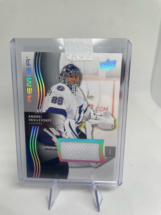 ANDREI VASILEVSKIY 2023-24 UPPER DECK PREMIER JERSEY PARALLEL #14