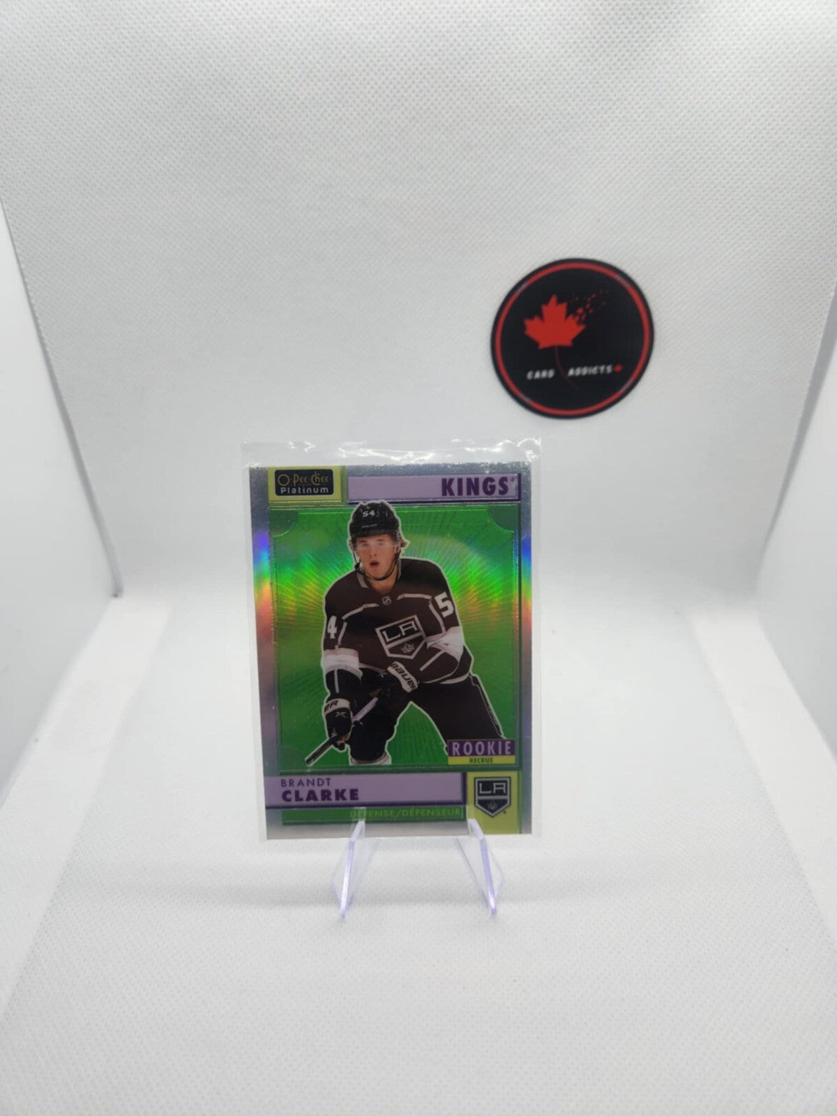 2022-23 O-Pee-Chee Platinum BRANDT CLARKE Rainbow Retro SP RC #R-96 Los Angeles