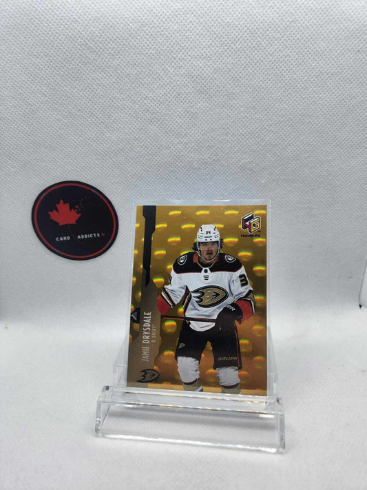 2021-22 UD extended series HoloGrFX Jamie Drysdale Gold #HG-19 Rookie NHL Ducks