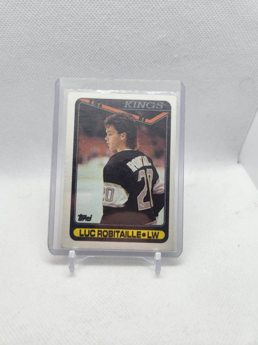 1990-91 O-Pee-Chee Luc Robitaille . Los Angeles Kings #209