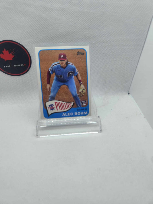 Alec Bohm SP RC Refractor 2021 Topps Chrome ‘65 Retro Rookie #TH65-38 | Phillies